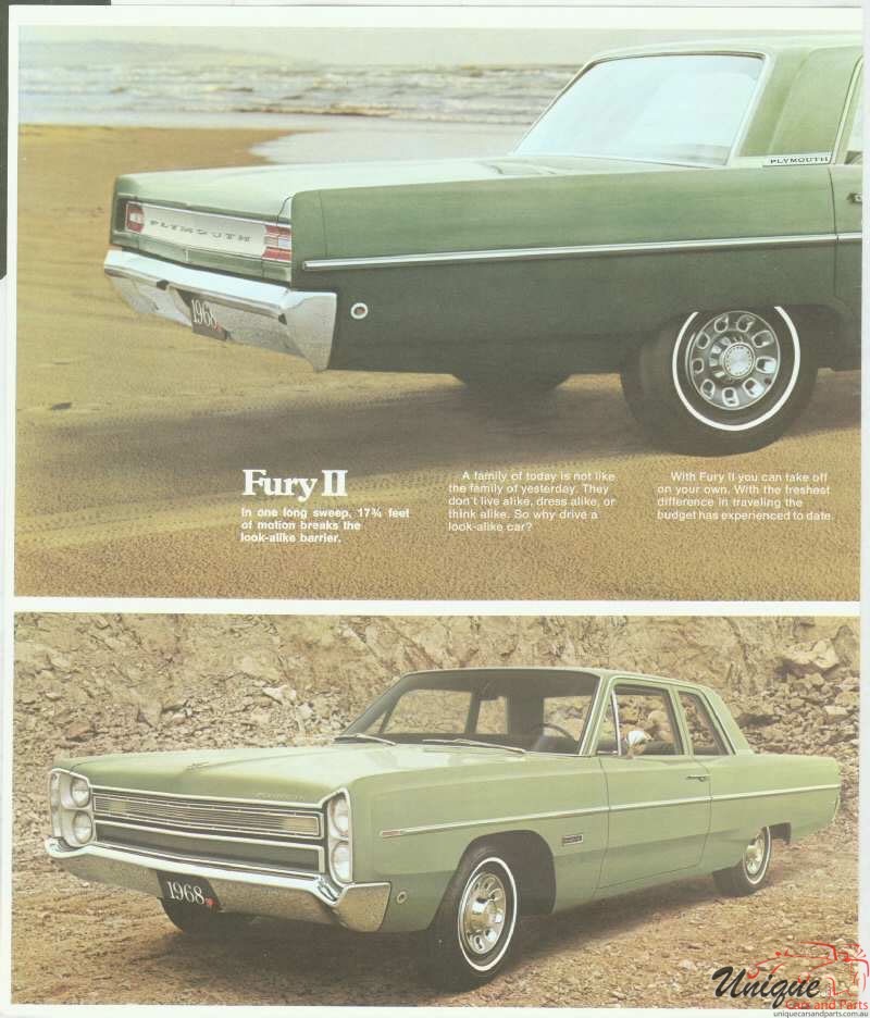 1968 Plymouth Fury Brochure Page 25
